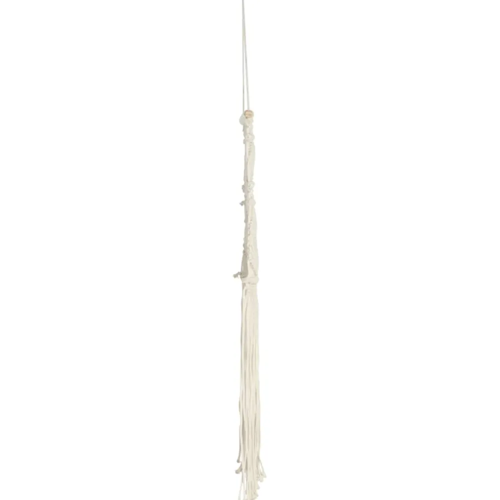 vidaXL Wandhanger macramé 40x80 cm katoen