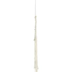 vidaXL Wandhanger macramé 40x80 cm katoen