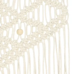 vidaXL Wandhanger macramé 40x80 cm katoen
