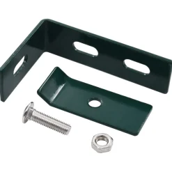 vidaXL Wand hoekverbinding 10 sets groen