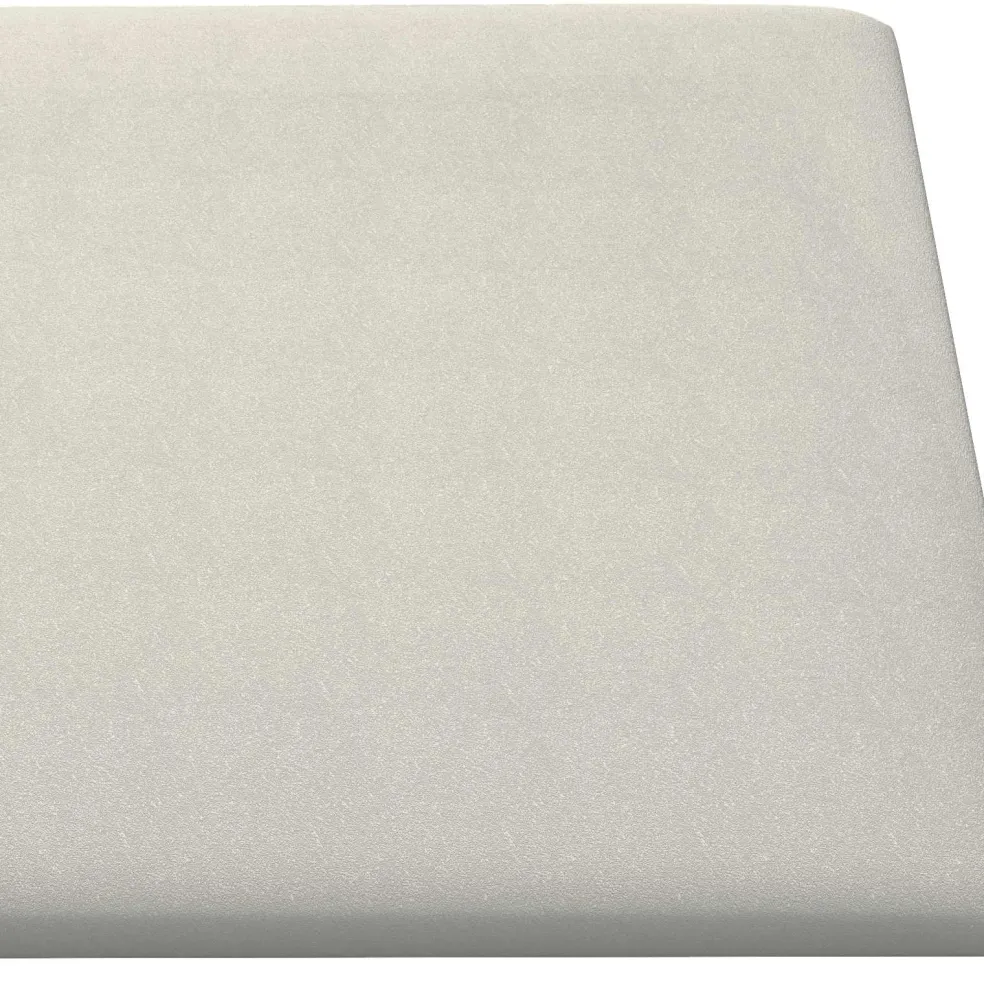 vidaXL Wandhoofdbord 12 st Crèmekleurig Fluweel