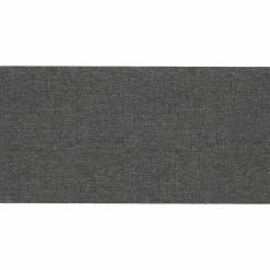 vidaXL Wandhoofdbord 12 st 30 x 15 cm Donkergrijs Stof