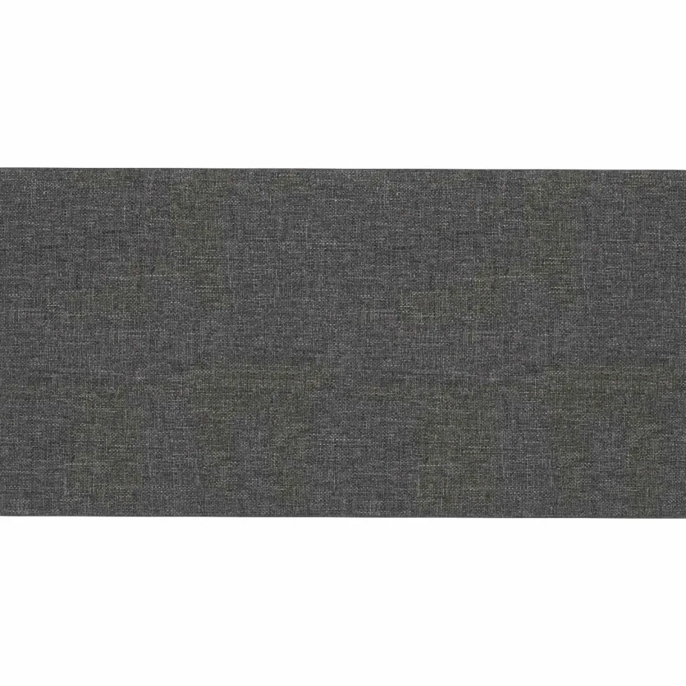 vidaXL Wandhoofdbord 12 st 30 x 15 cm Donkergrijs Stof