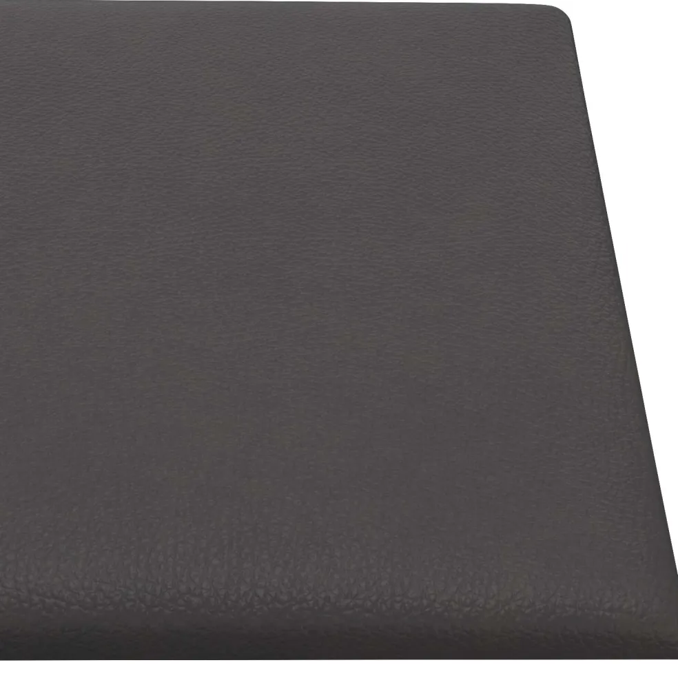 vidaXL Wandhoofdbord 12 st 30 x 15 cm Grijs Stof