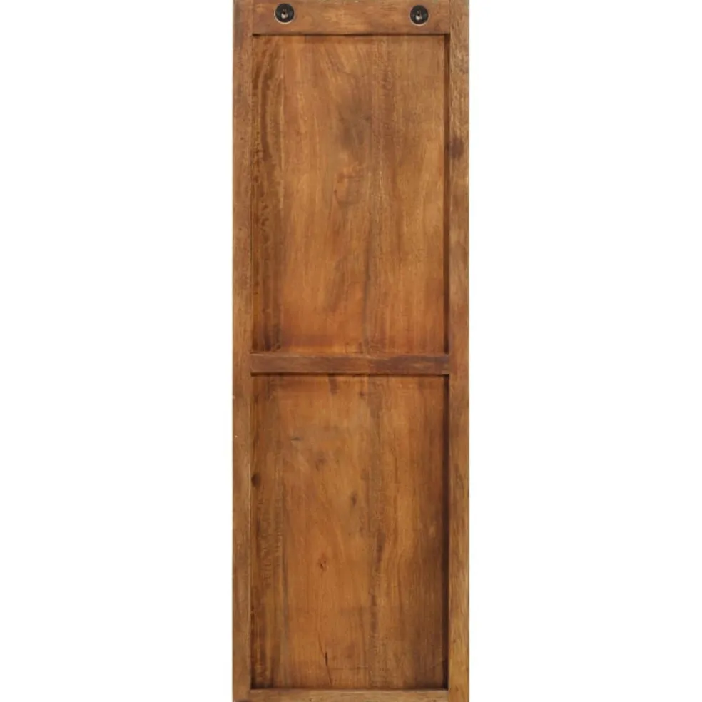 vidaXL Wandkapstokken 2 st 36x3x110 cm massief gerecycled hout