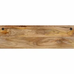 vidaXL Wandkapstok met 5 haken massief mangohout