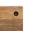 vidaXL Wandkapstok met 5 haken massief mangohout