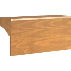 vidaXL Wandkapstok SANDNES 87x30x42 cm massief grenenhout