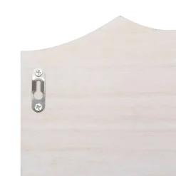vidaXL Wandkapstok 50x10x23 cm hout wit