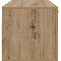 vidaXL Wandkast Muurmontage Artisanaal eiken 80 x 36,5 x 35 cm