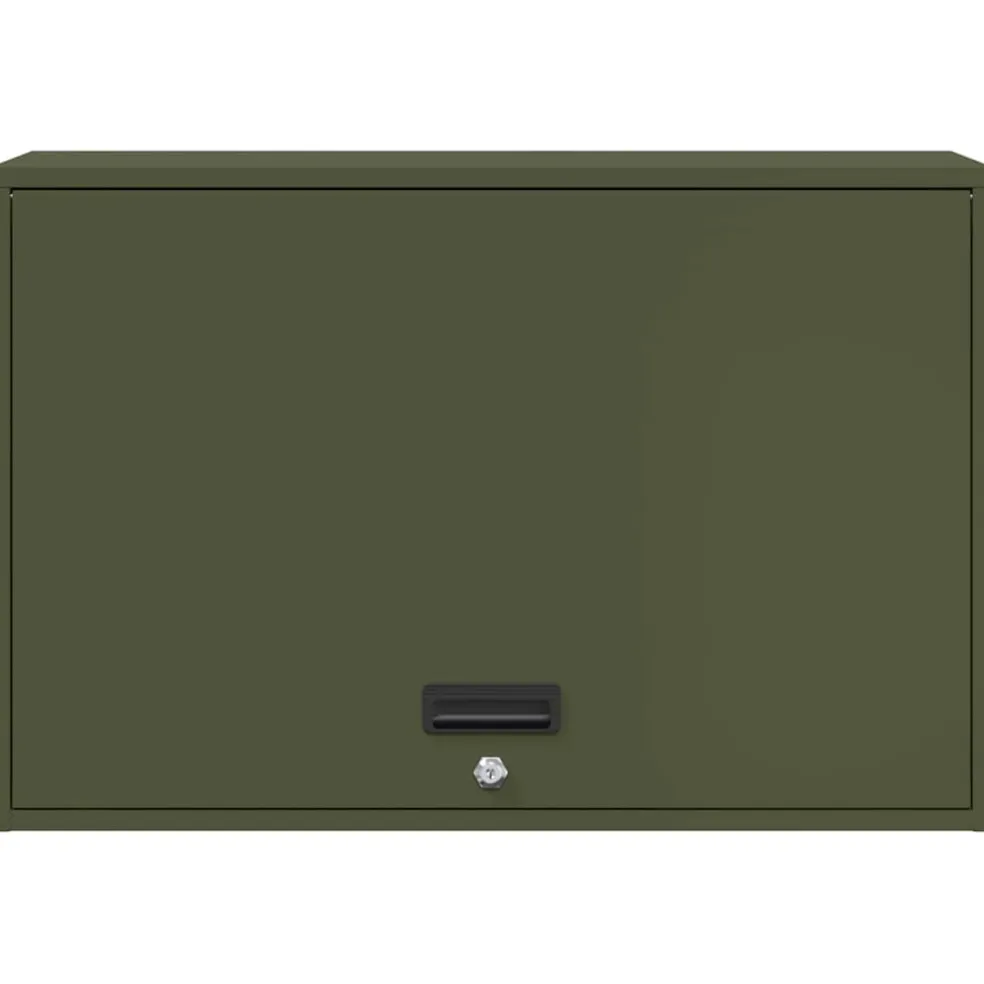vidaXL Wandkast voor Garage Olijfgroen 80 x 40 x 53 cm