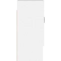 vidaXL Wandkast 60x31x70 cm bewerkt hout wit