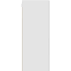 vidaXL Wandkast 66 x 34,5 x 90 cm Bewerkt hout Hoogglans Wit
