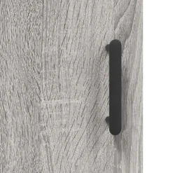 vidaXL Wandkast 60x31x60 cm bewerkt hout grijs sonoma eikenkleurig