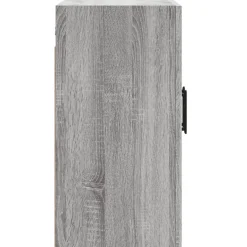 vidaXL Wandkast 60x31x60 cm bewerkt hout grijs sonoma eikenkleurig