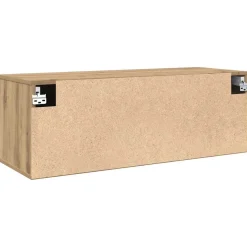 vidaXL Wandkast 100 x 36,5 x 35 cm Bewerkt hout Artisan Eiken