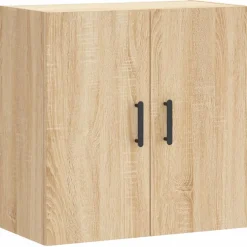 vidaXL Wandkast 60x31x60 cm bewerkt hout sonoma eikenkleurig