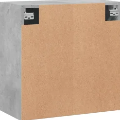 vidaXL Wandkast 60x31x60 cm bewerkt hout betongrijs
