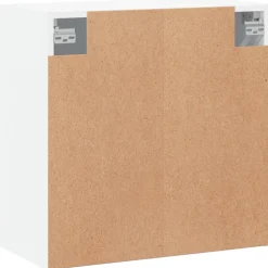 vidaXL Wandkast 60x31x60 cm bewerkt hout wit
