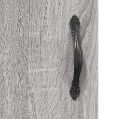 vidaXL Wandkast 60x31x60 cm bewerkt hout grijs sonoma eikenkleurig