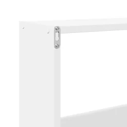 vidaXL Wandkast 158x18x53 cm bewerkt hout wit