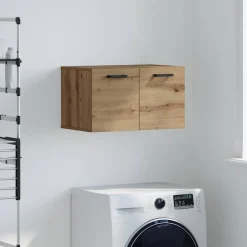 vidaXL Wandkast 60 x 36,5 x 35 cm Bewerkt hout Artisan Eiken