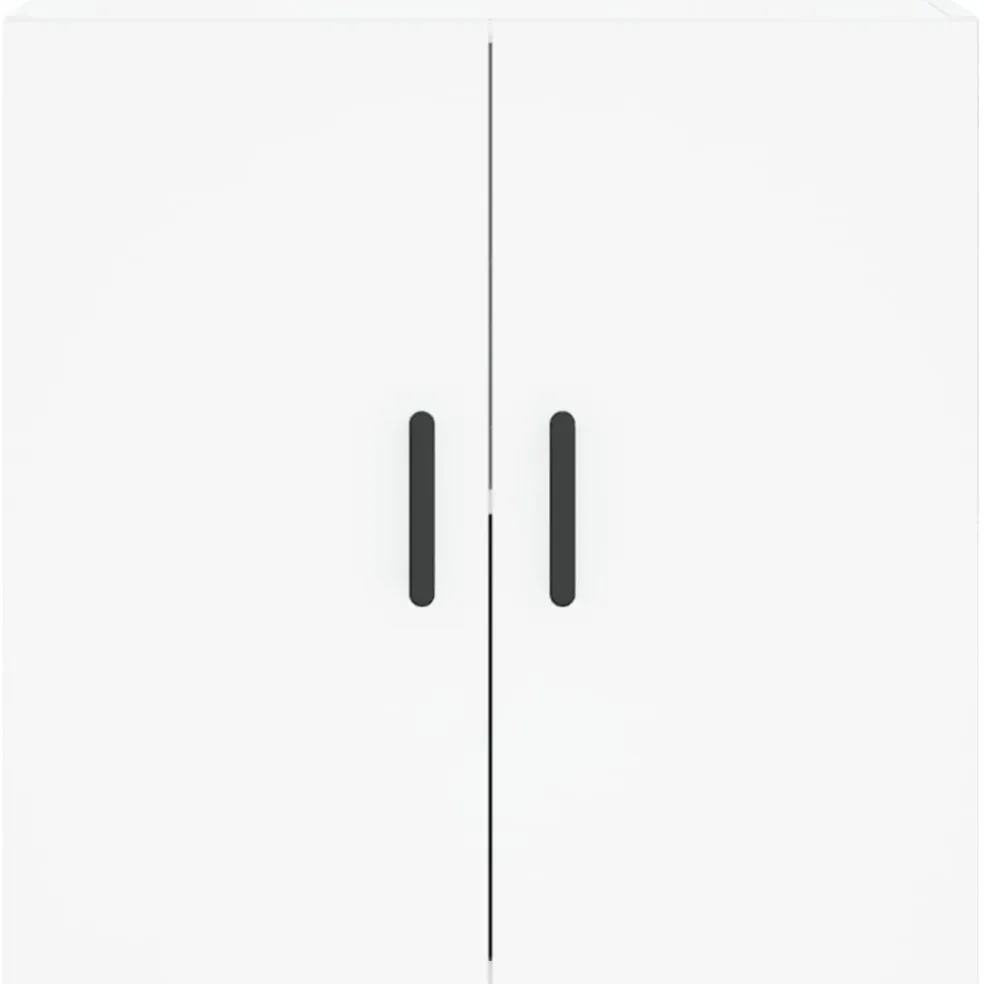 vidaXL Wandkast 60x31x60 cm bewerkt hout wit