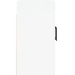 vidaXL Wandkast 60x31x60 cm bewerkt hout wit