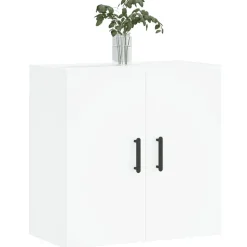 vidaXL Wandkast 60x31x60 cm bewerkt hout wit