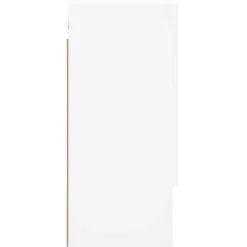 vidaXL Wandkast 60x31x70 cm bewerkt hout wit