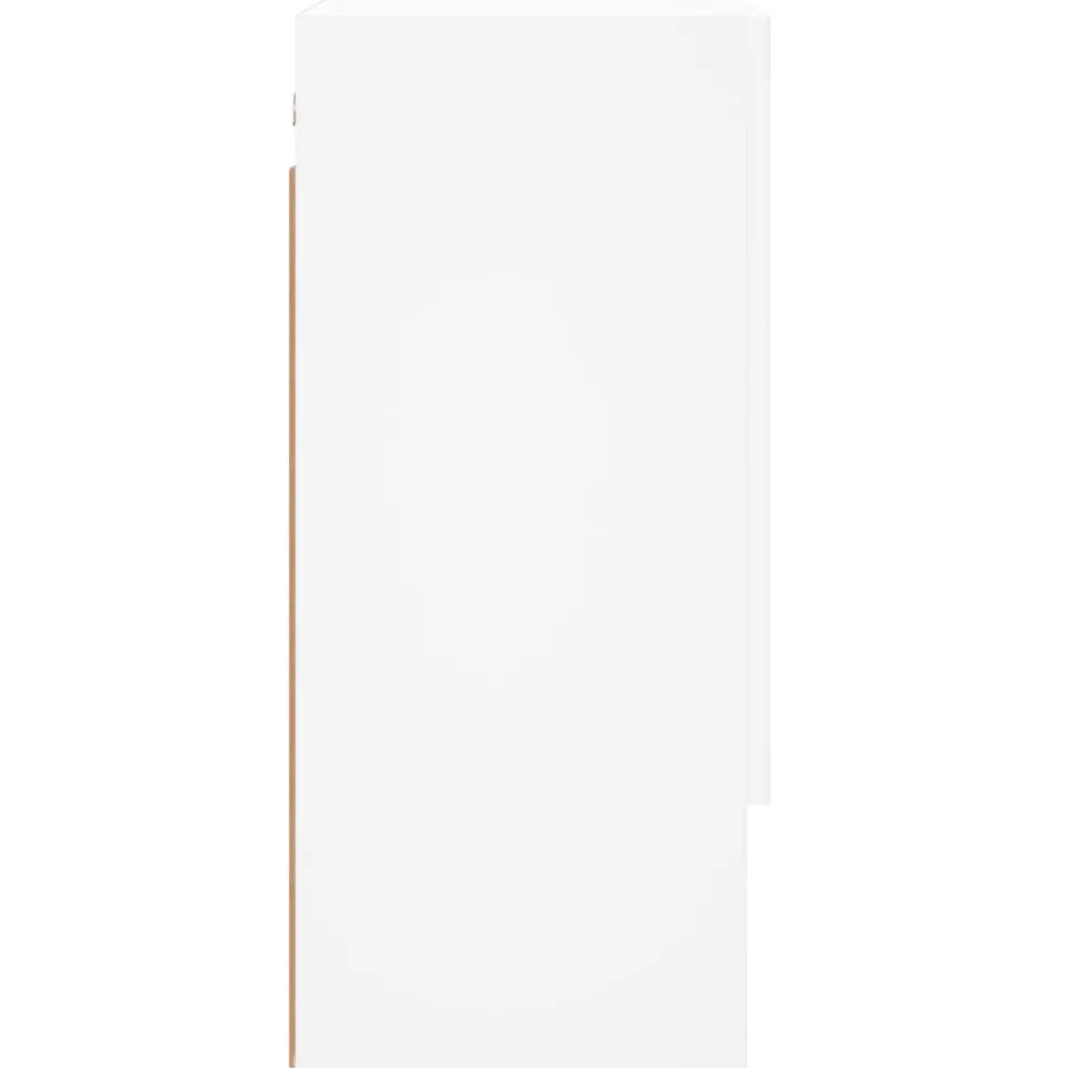 vidaXL Wandkast 60x31x70 cm bewerkt hout wit