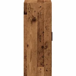 vidaXL Wandkast 69,5x34x90 cm oud houtkleurig