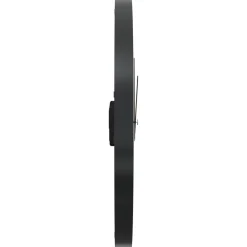 vidaXL Wandklok Ø35 cm ijzer en olijfhout bruin