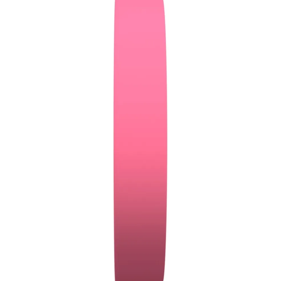 vidaXL Wandklok Ø25,5 cm polystyreen en glas roze