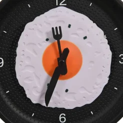 vidaXL Wandklok ei-in-pan 18,8 cm