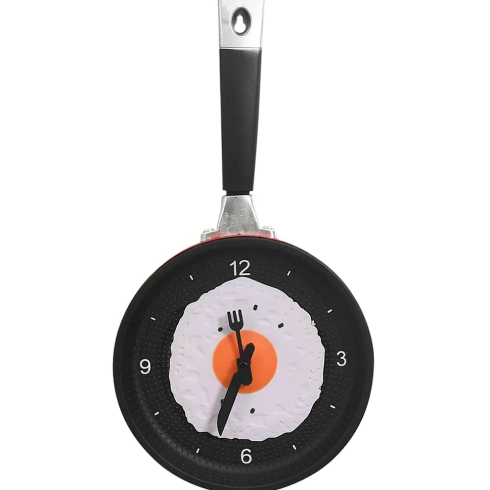 vidaXL Wandklok ei-in-pan 18,8 cm