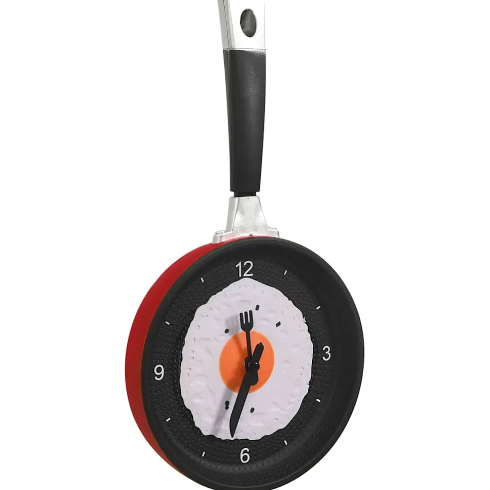 vidaXL Wandklok ei-in-pan 18,8 cm