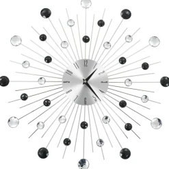 vidaXL Wandklok met quartz-mechanisme 50 cm modern ontwerp