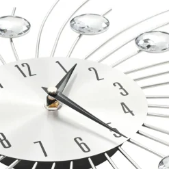 vidaXL Wandklok met quartz-mechanisme 50 cm modern ontwerp