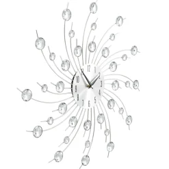 vidaXL Wandklok met quartz-mechanisme 50 cm modern ontwerp