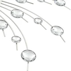 vidaXL Wandklok met quartz-mechanisme 50 cm modern ontwerp