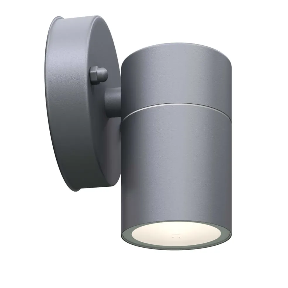 vidaXL Wandlamp buiten neerwaarts RVS 2 st