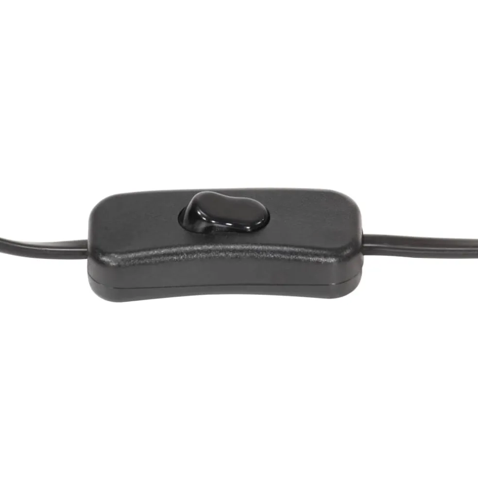 vidaXL Wandlamp industrieel rond E27 wit