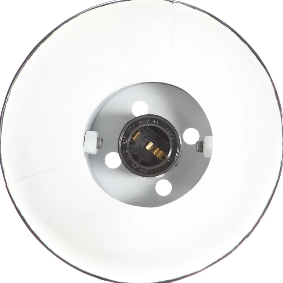vidaXL Wandlamp industrieel E27 65x25 cm zwart