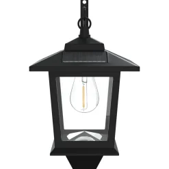 vidaXL Wandlamp with LED Bulb 2 st Zwart 19 x 14 x 25 cm RVS en ABS