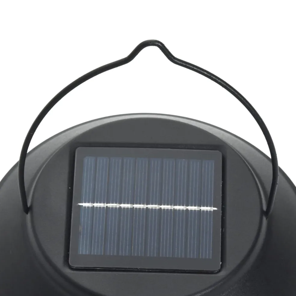vidaXL Wandlantaarns voor buiten 2 st solar wit