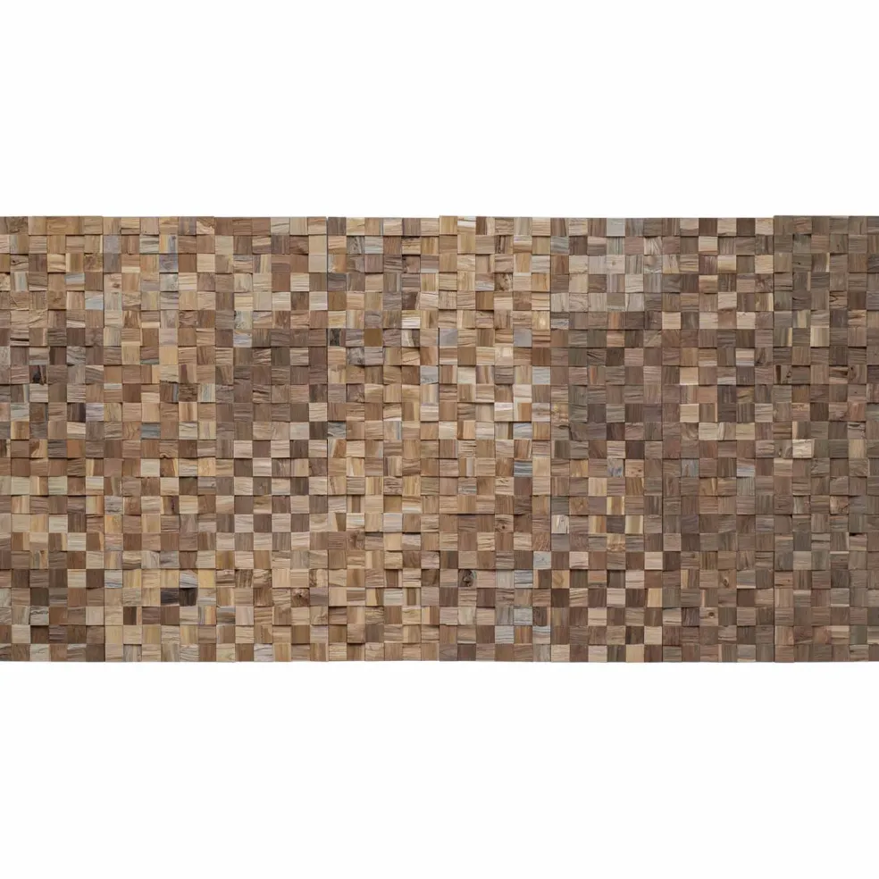 vidaXL Wandpaneel 11 st Naturel 30 x 30 x 2 cm
