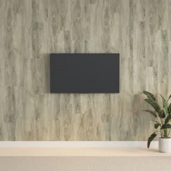 vidaXL Wandpanelen 15 st Grijs PVC