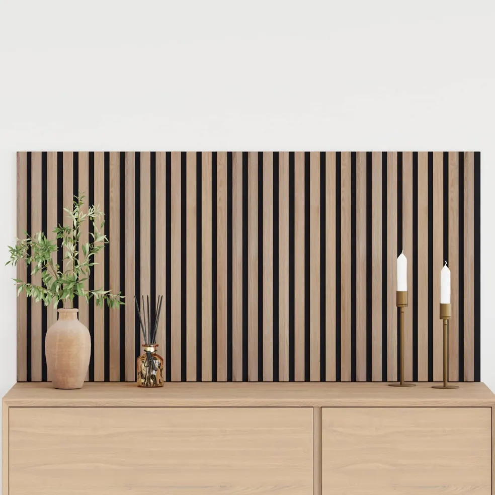 vidaXL Wandpanelen 2 st 60,5 x 60 cm Bruin