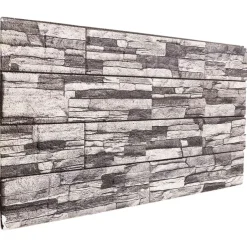 vidaXL Wandpanelen 10 st 100 x 50 cm Donkergrijs en lichtgrijs